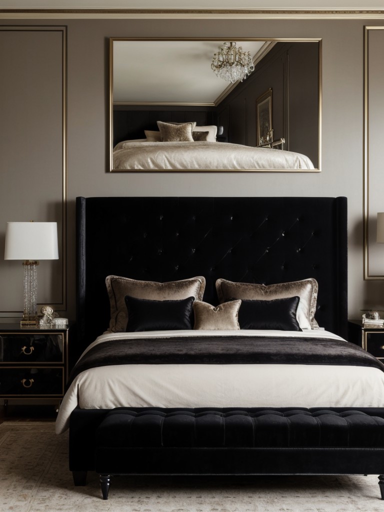 Velvet Dreams: Gorgeous Black Bedroom Ideas for a Luxe Apartment