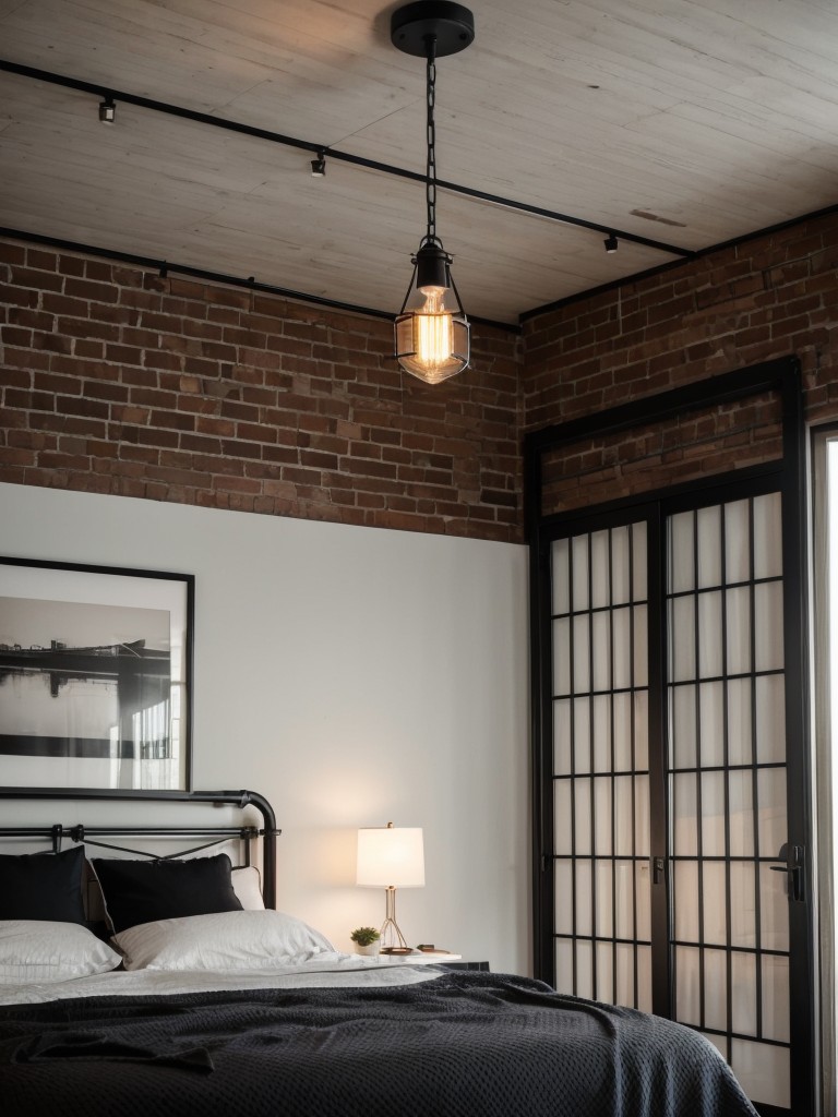 Industrial Chic: Transform Your Apartment with Exposed Brick and Metal Furnishings