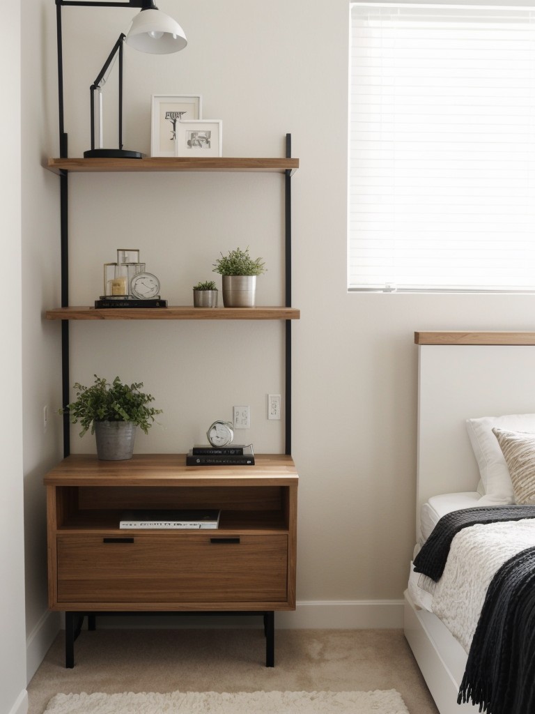 Maximize Space with Floating Nightstands & Wall Shelves!