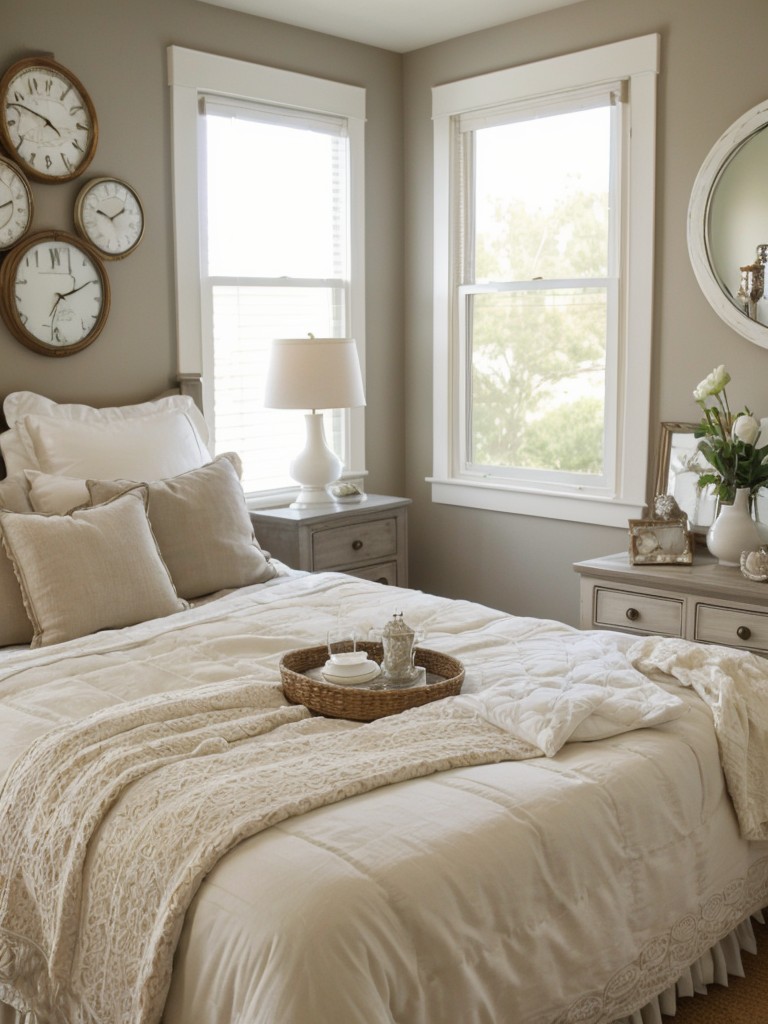 Charming Apartment Bedroom Decor: Traditional with a Personal Twist!