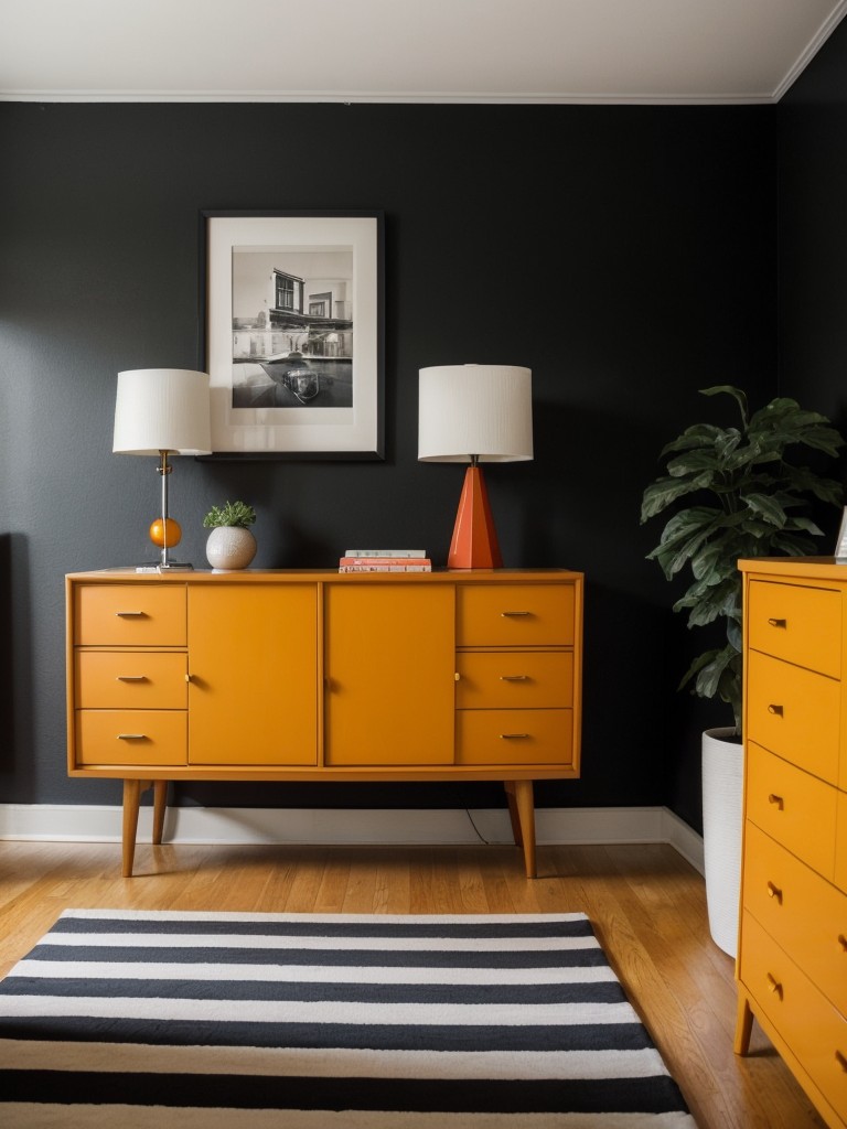 Chic Apartment Vibes: Monochrome Black Bedroom Inspiration