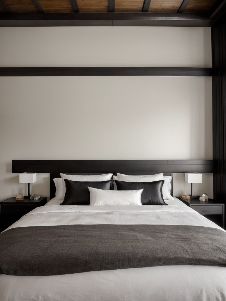 Zen Vibes: Stylish Black Bedroom Decor Ideas