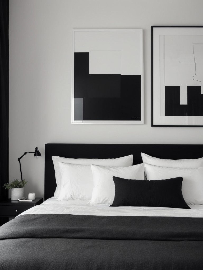 Black and White Bedroom Decor: Minimalist Modern Ideas