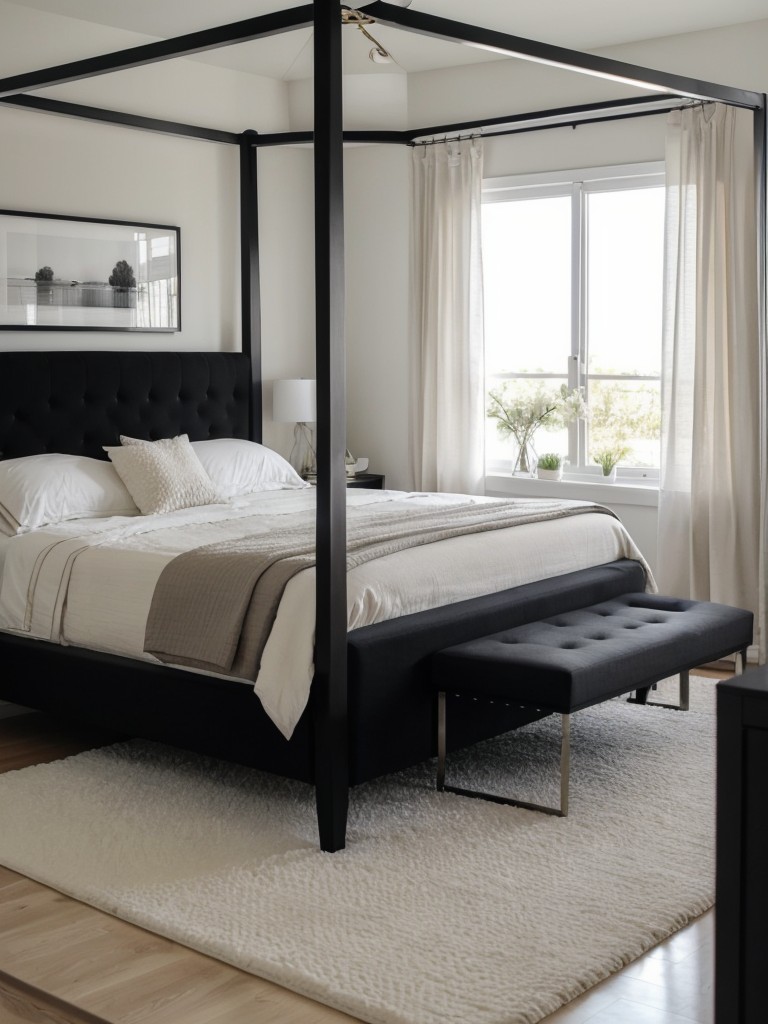 Minimalist Chic: Black Bedroom Decor Ideas