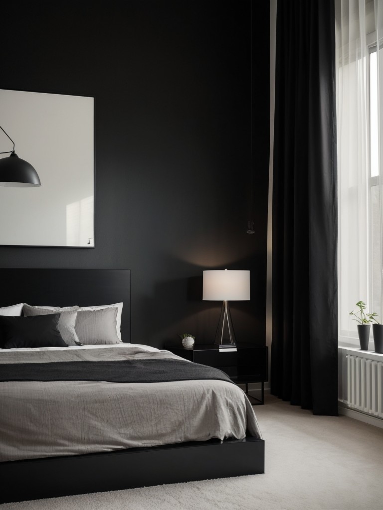 Sleek and Stylish: Black Bedroom Decor Inspiration