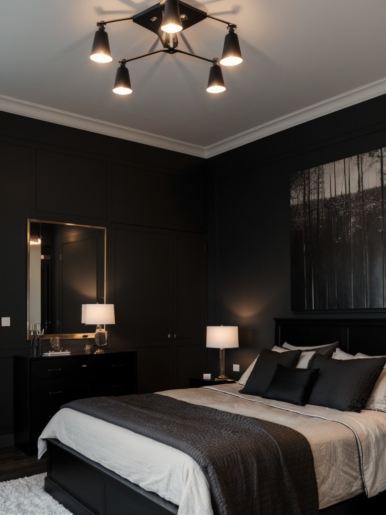 Stunningly Sleek: Black Bedroom Inspo. Artfully Modern: Gallery-Inspired Bedroom Ideas