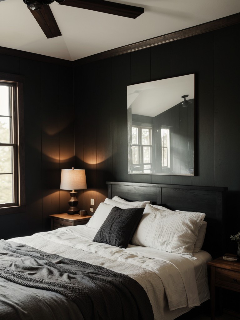 Elegant Apartment Interiors: Dark Delights & Cozy Cabins