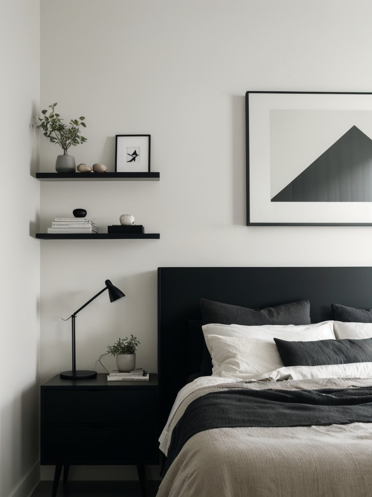 Minimalist Black Bedroom: Embrace Serenity with Scandinavian Design