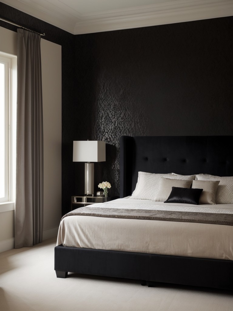 Creative Apartment Vibes: Elevate Your Bedroom with Black Elegance