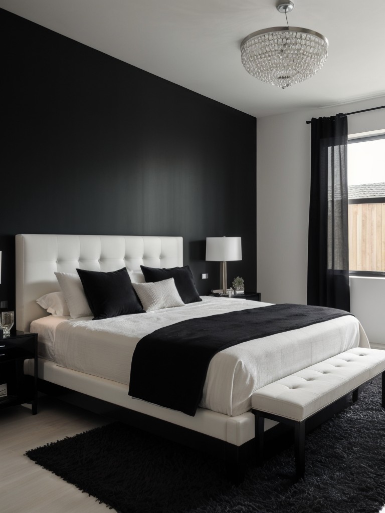 Stunning Black Mirror: Elevate your Apartment with Chic Contrast