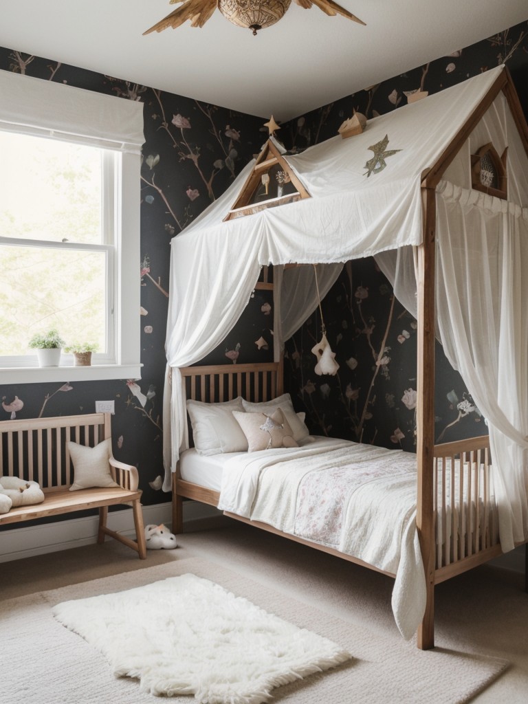 Enchant Your Child's Room: Magical Black Bedroom Ideas.