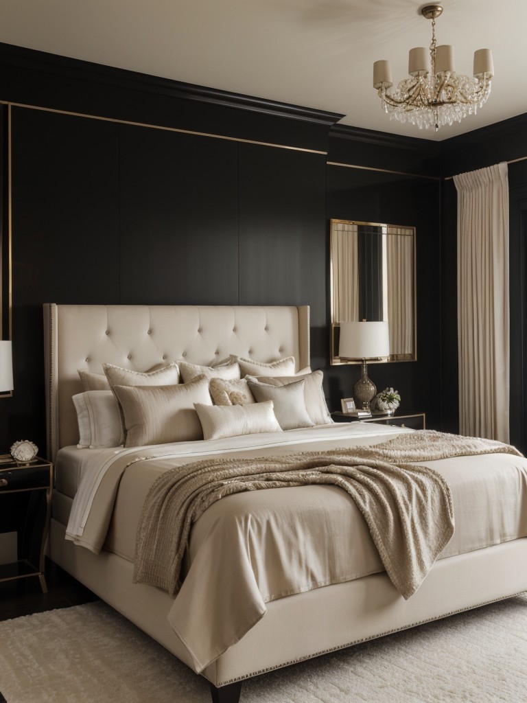 Chic Black Bedroom Vibes: Elevate Your Apartment's Style