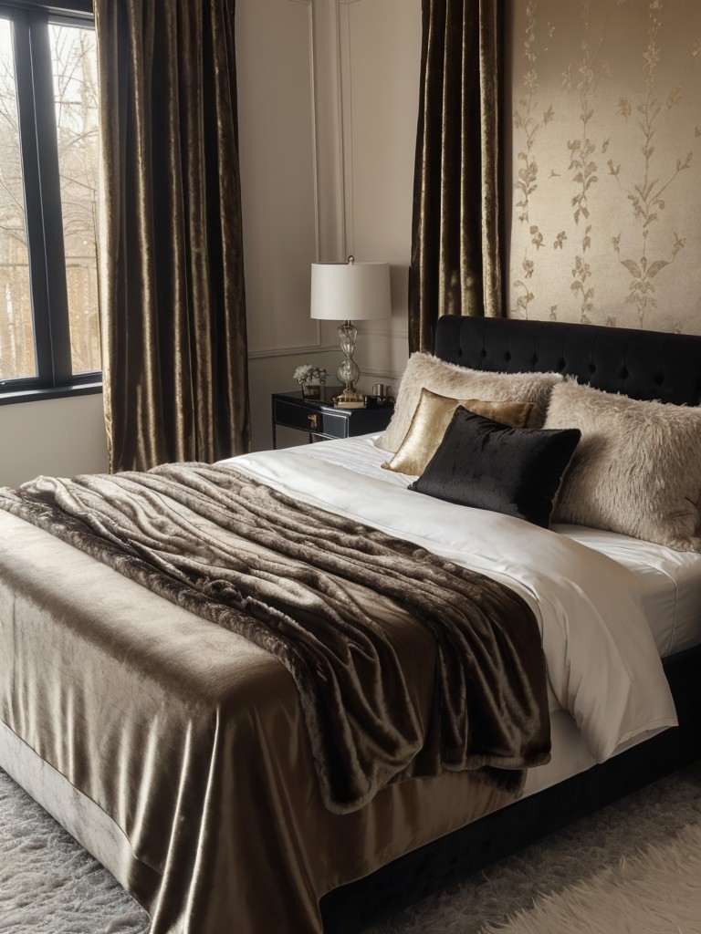 Luxury Apartment Bedroom: Timeless Glamour