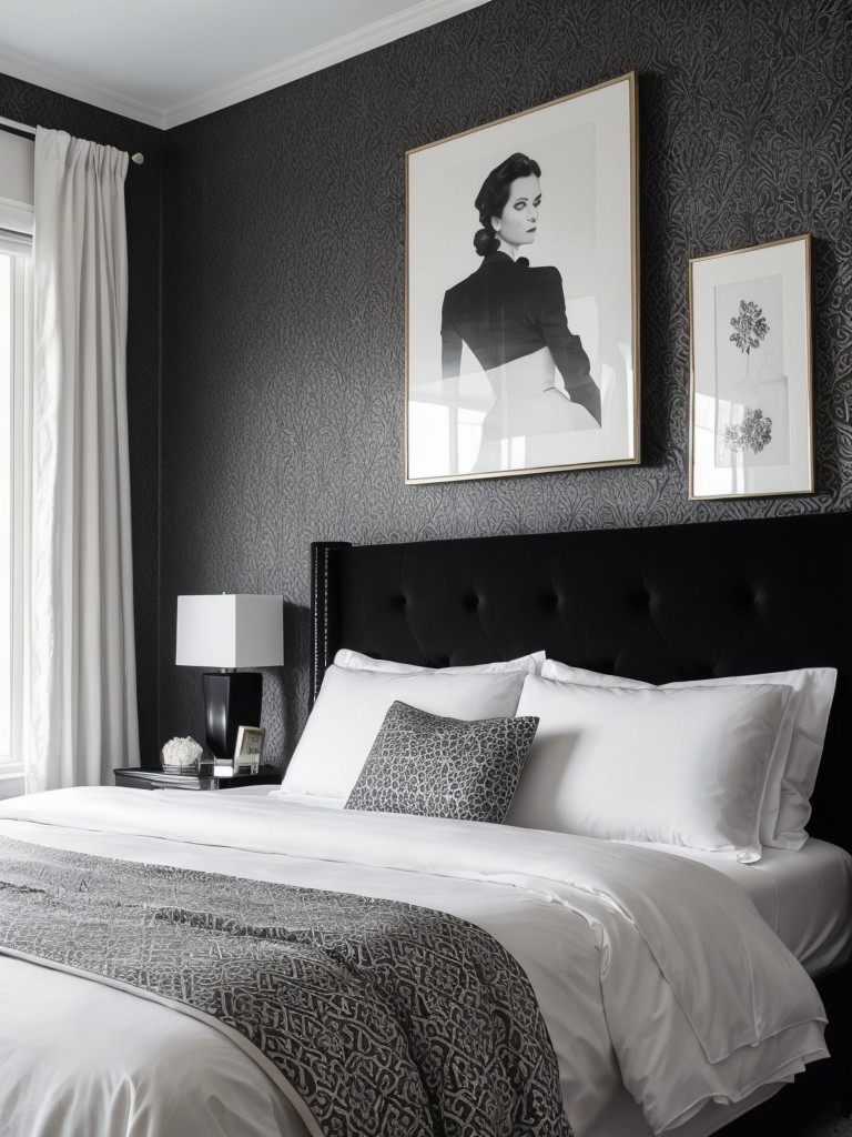 Classic Elegance: Black Bedroom Inspiration.