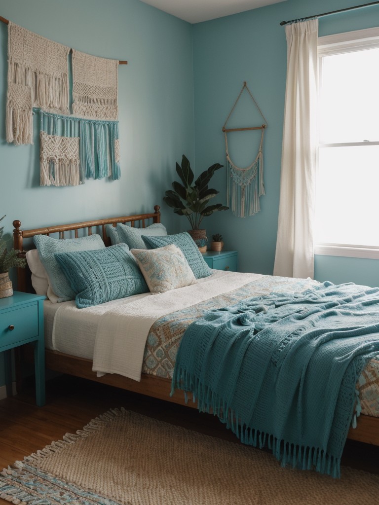 Cozy Teal Apartment: Transform Your Space Into a Bohemian Paradise