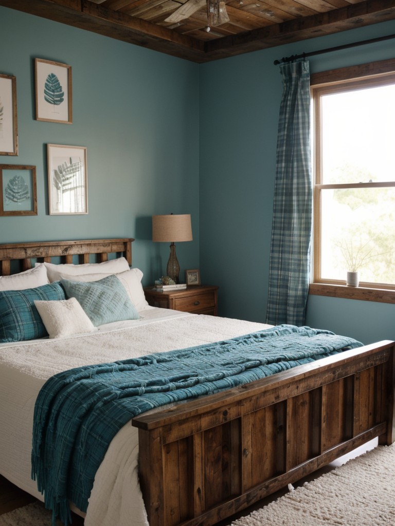 Teal & Rustic: Create a Dreamy Apartment Retreat!