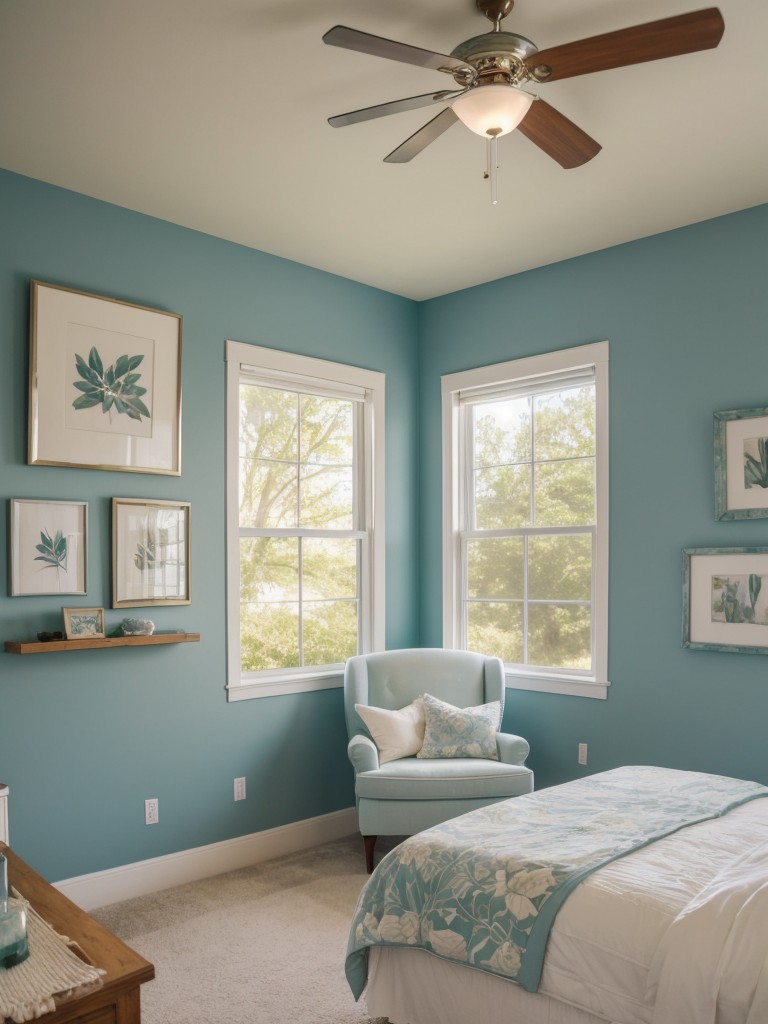 Transform Your Apartment into a Teal Bedroom Retreat!