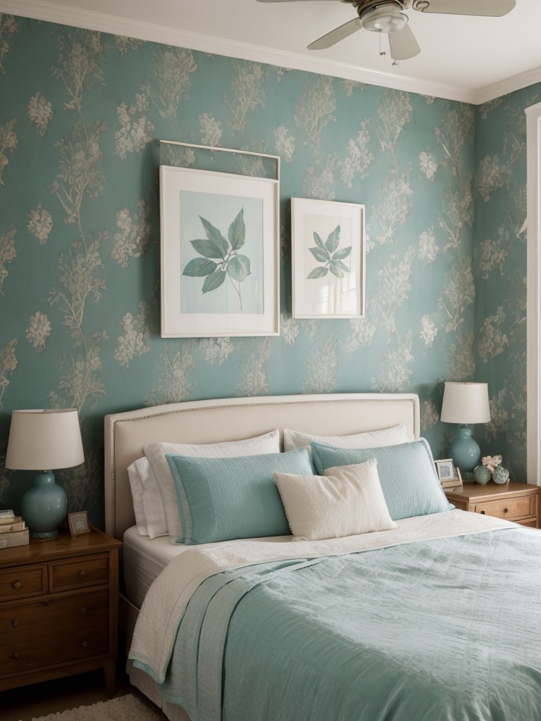 Vintage-Inspired Teal Bedroom Decor: Create Nostalgic Bliss