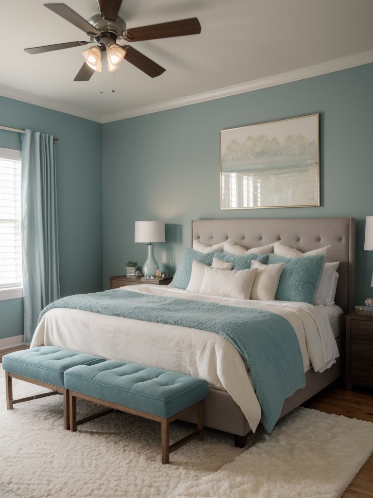 Cozy and Luxe: Transform Your Apartment with a Teal Bedroom