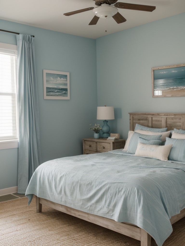 Beachy Vibes: Coastal Teal Bedroom Ideas