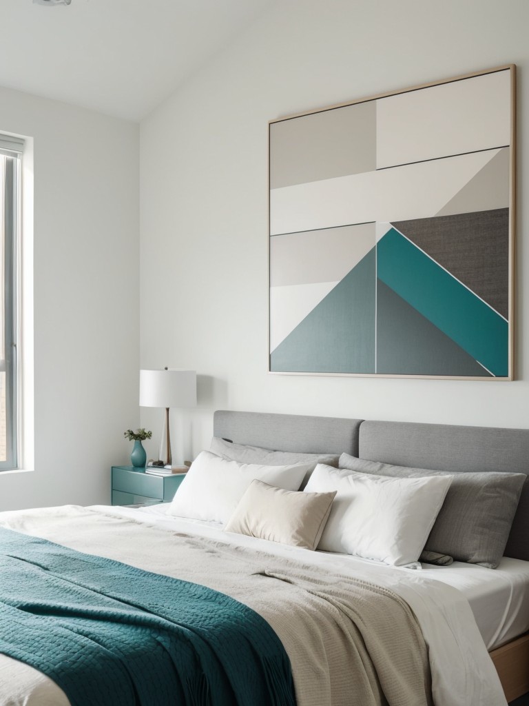 Minimalist Chic: Transform Your Apartment with Teal Bedroom Decor