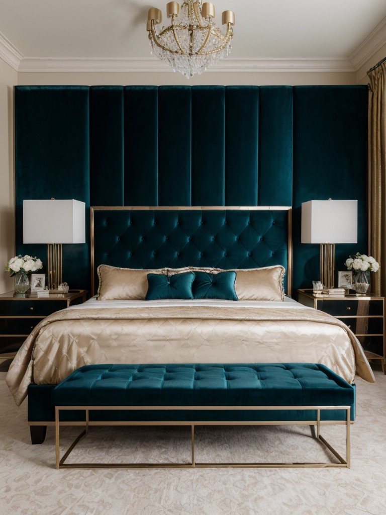 Luxurious Teal Bedroom Decor: Bring the Outdoors In