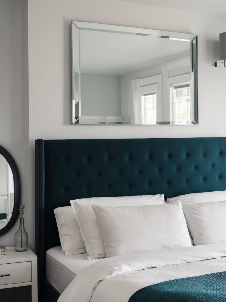 Cozy Apartment Vibes: Monochromatic Teal Bedroom Ideas