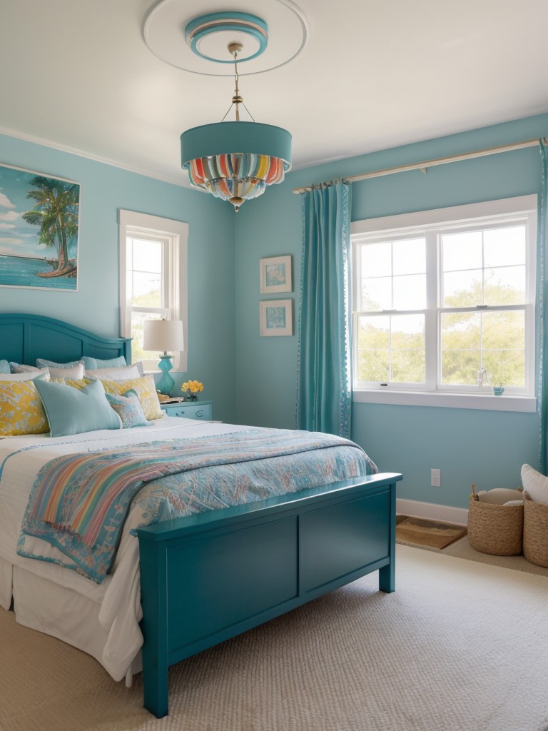 Coastal Oasis: Dive into a Teal Bedroom Makeover