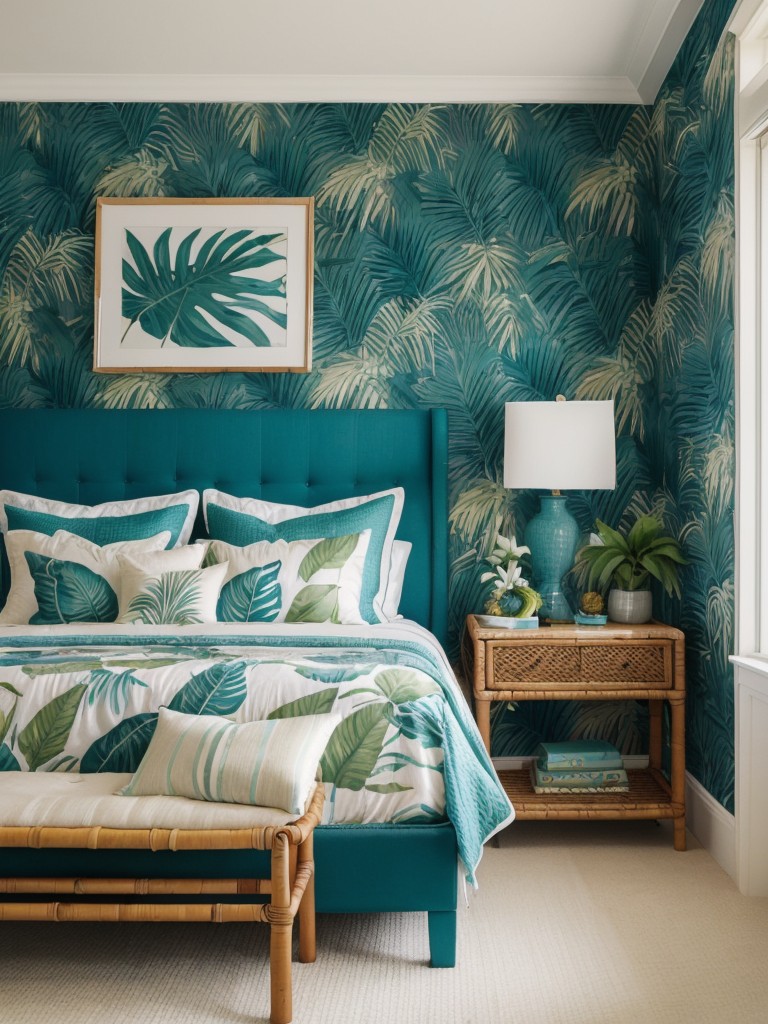 Transform Your Bedroom into a Coastal Oasis with Teal Decor