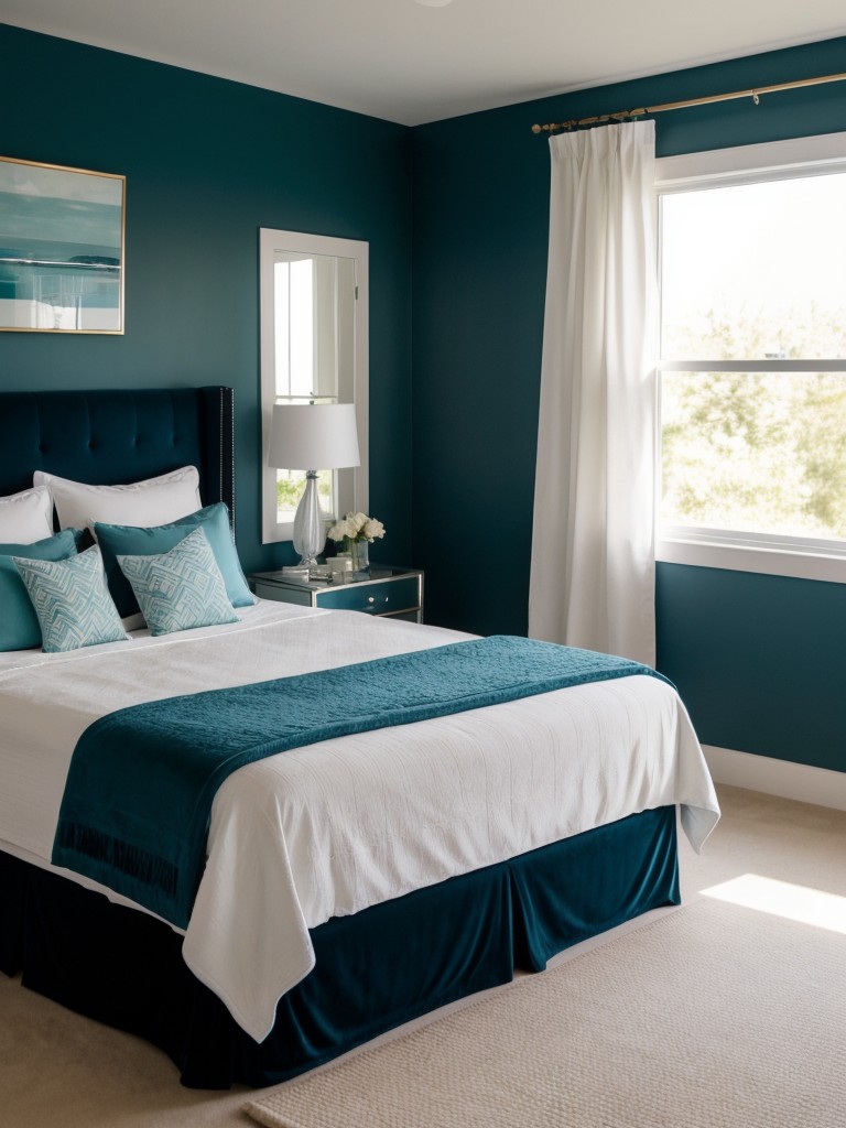 Coastal Chic: Create a Vibrant Teal Bedroom Oasis