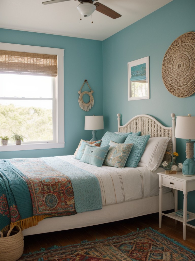 Coastal Chic: Transform Your Apartment with Teal Bedroom Decor