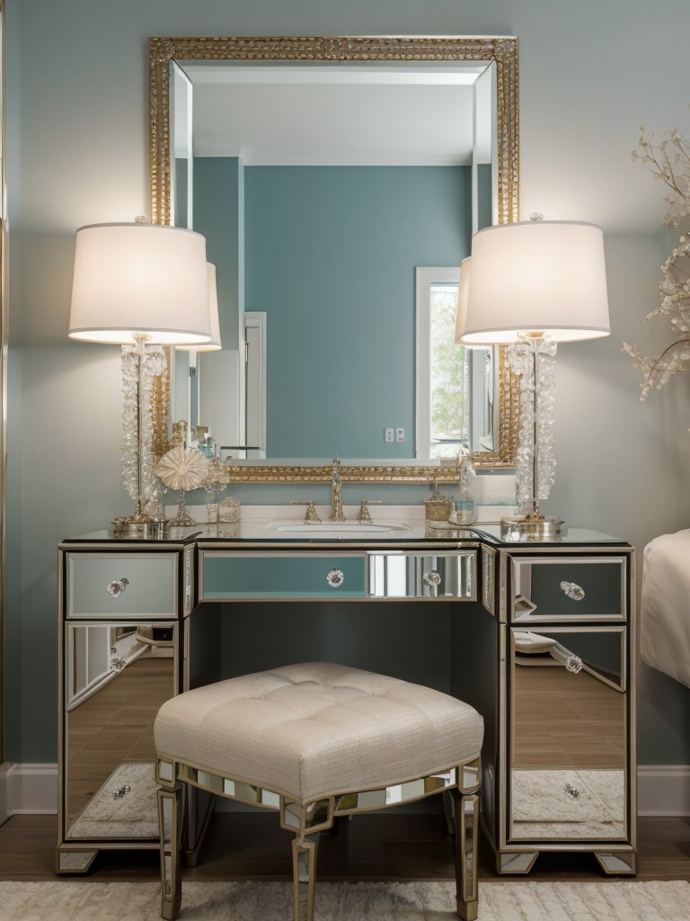 Coastal Glam: Transform your bedroom with luxe teal decor!