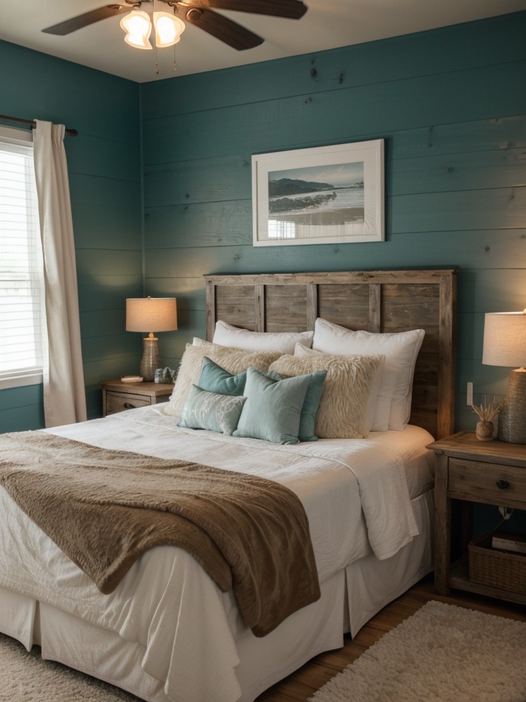 Coastal Vibes: Transform Your Bedroom with Teal Decor