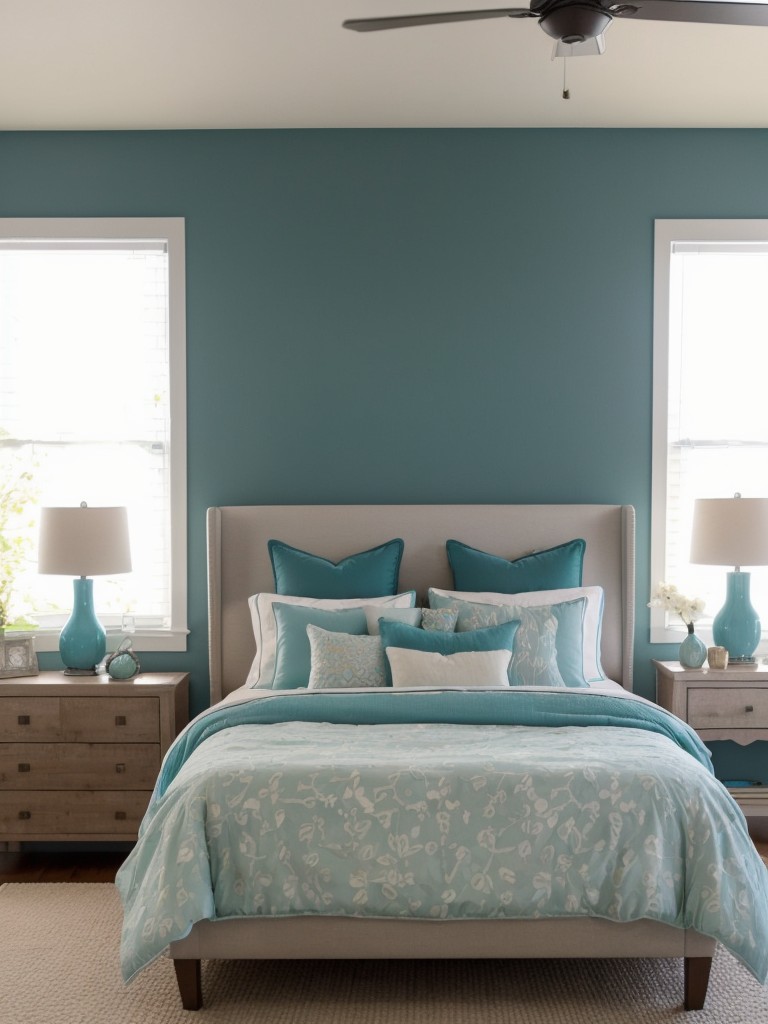 Stylish Teal Accents to Transform Your Bedroom