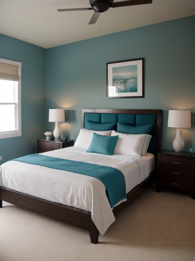 Transform Your Apartment with Zen-inspired Teal Accents