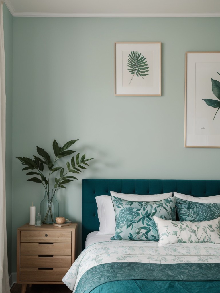 Teal Bedroom Accents: Elevate Your Space with Natural Vibes!