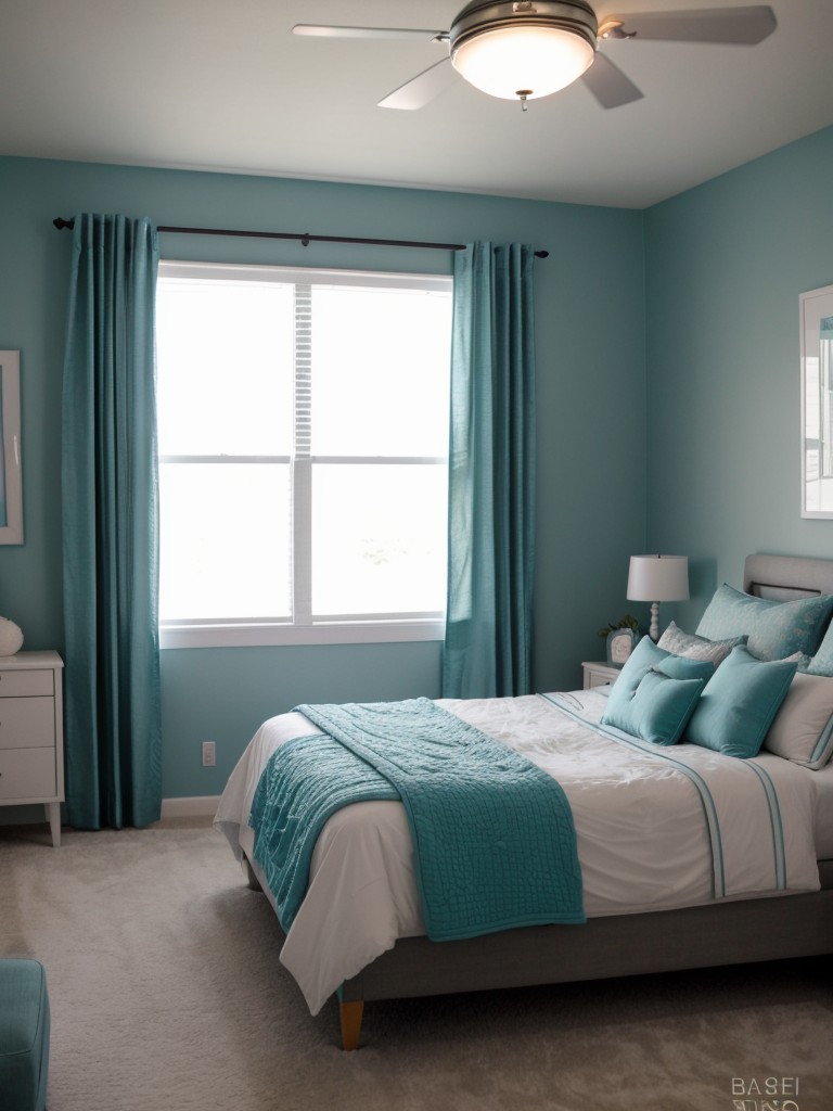 Teal Bedroom Accents: Elevate Ambiance with Soft Lighting