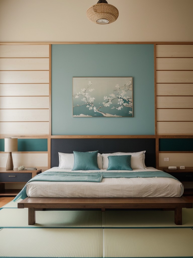 Zen-inspired Teal Apartment: Create a Serene Oasis