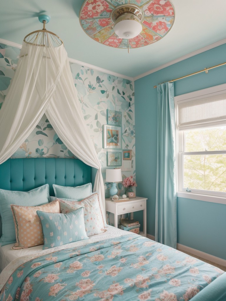 Whimsical Teal Bedroom Decor: Unleash Your Creativity!