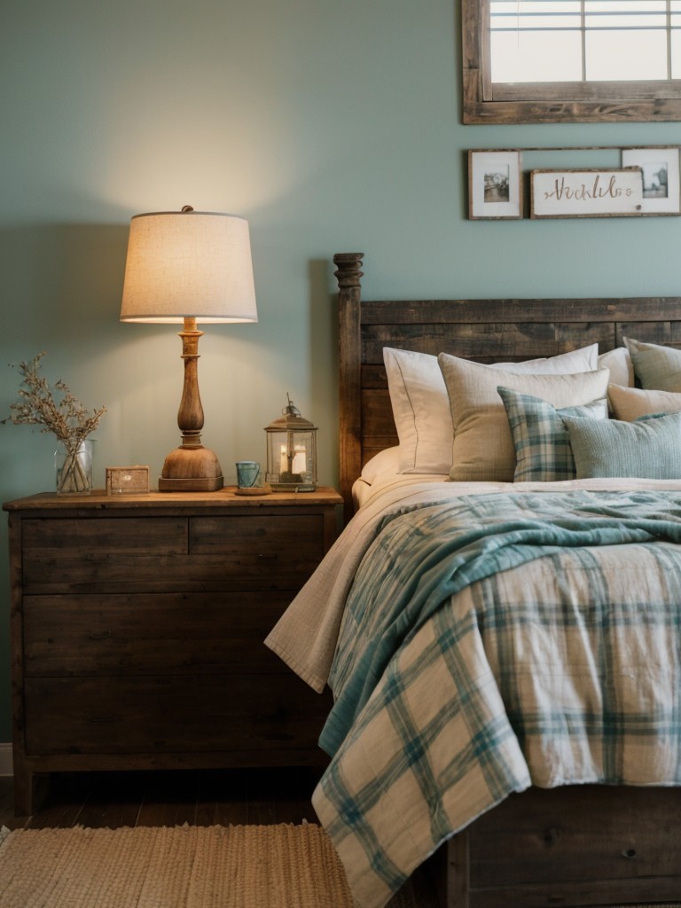 Cozy Teal Apartment: Rustic Farmhouse Retreat