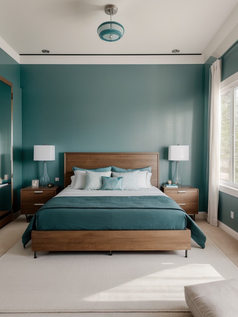 Chic Teal Bedroom Makeover: Contemporary Style Tips!