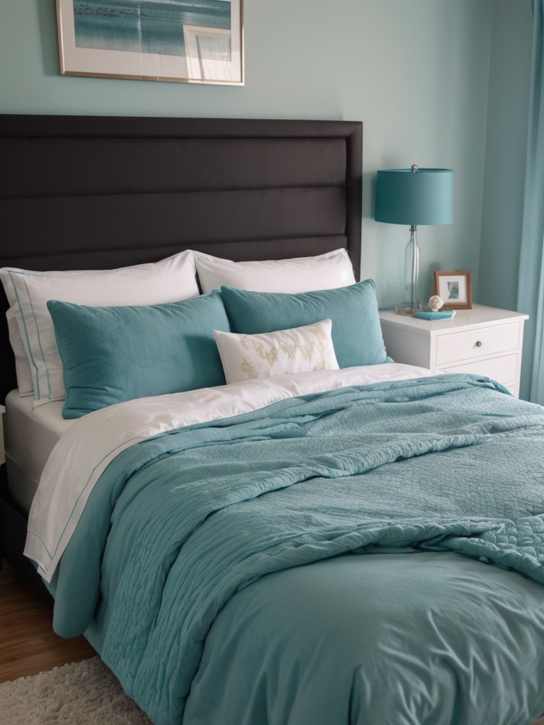 Transform Your Bedroom with Teal Decor for a Cozy Retreat