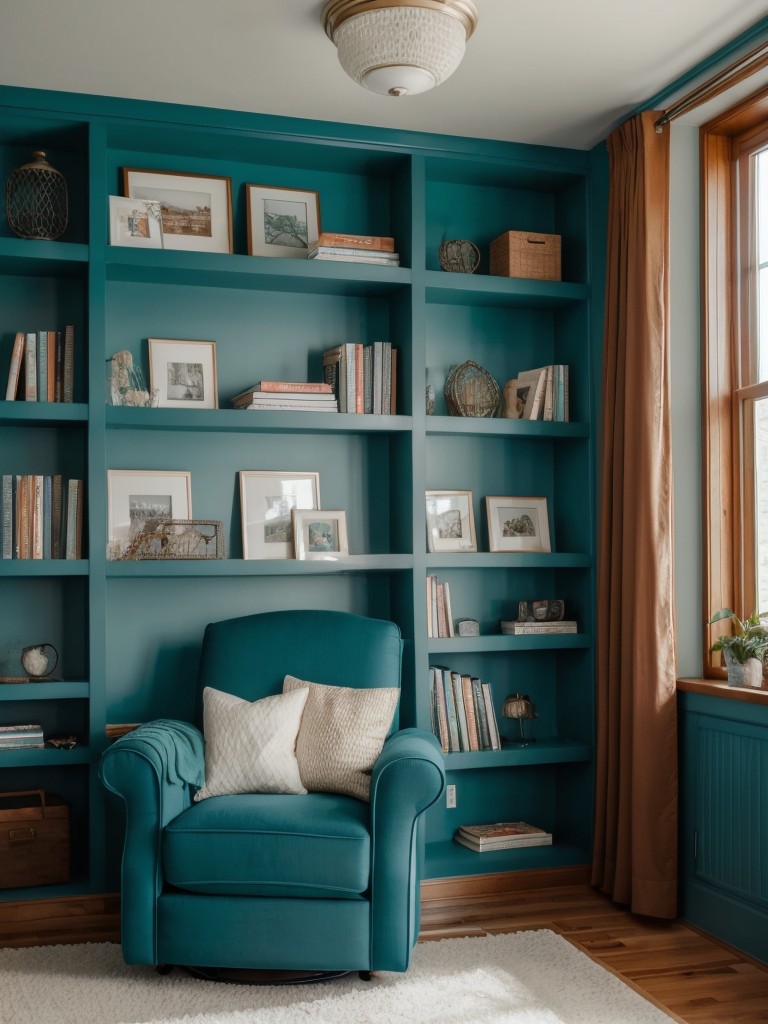 Bold & Teal: Transform Your Apartment with Chic Bedroom Decor!