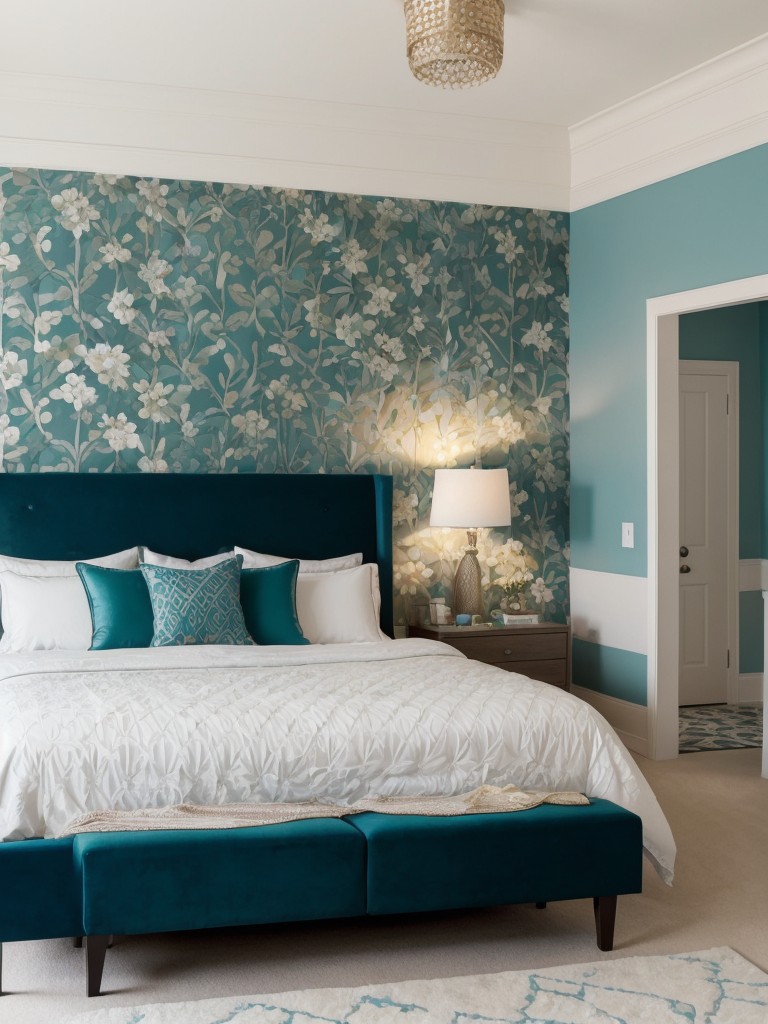 Bring Elegance to Your Bedroom with Teal Decor