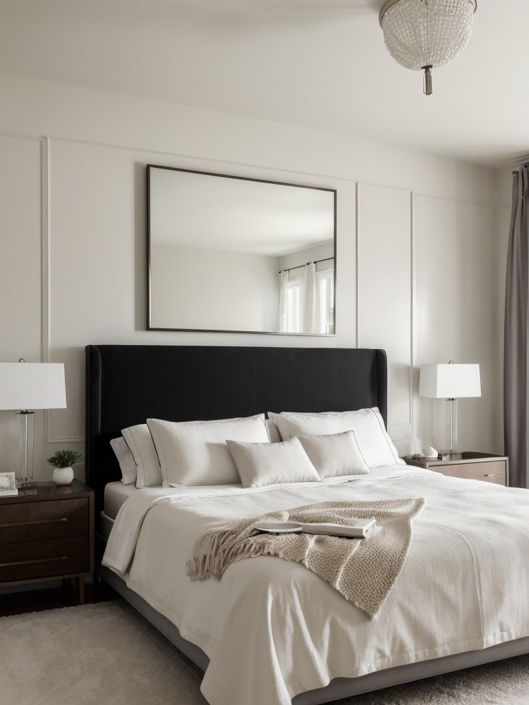 Modernize Your Bedroom: Sleek Furniture, Monochrome, Minimalist