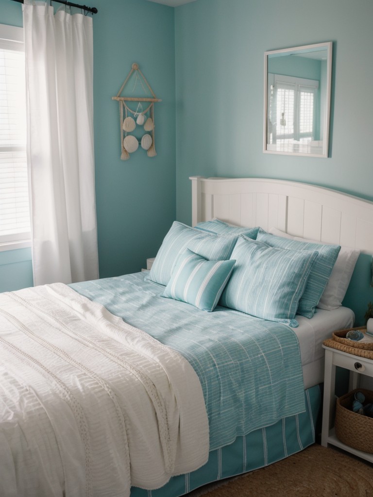 Nautical Oasis: Transform Your Bedroom with Teal Decor