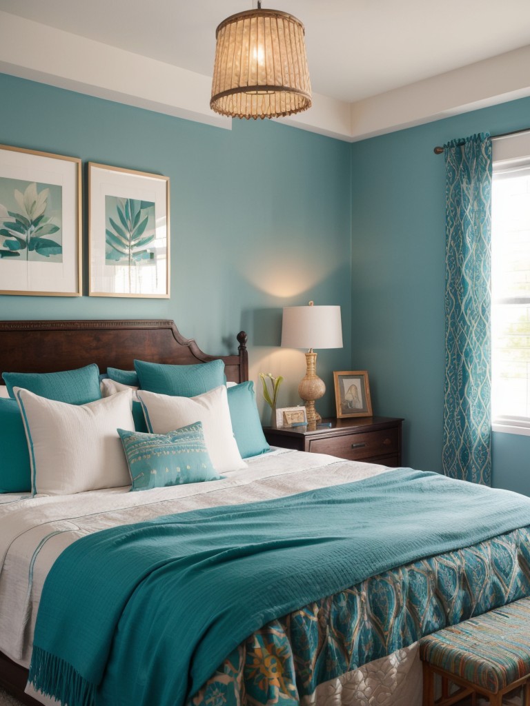 Create a Calm Oasis with Teal Decor in Your Apartment