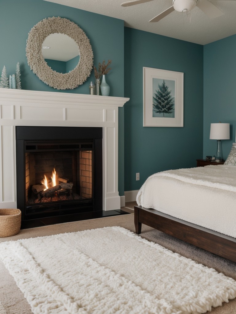 Create a Cozy Winter Haven with Teal Decor