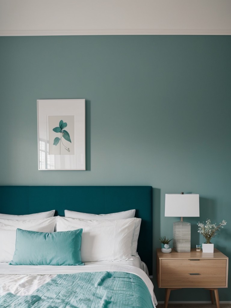 Modern Teal Bedroom: Sleek & Playful Ideas