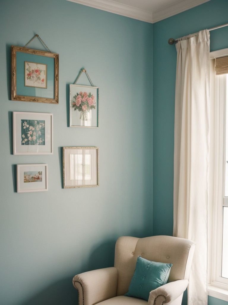 Playful Teal Bedroom Decor: Add Personality with Unique Statement Pieces